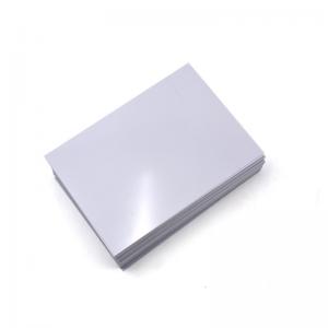 silicone résistant à la chaleur blanche a4 feuille feuille plastique pet de carte d'identité