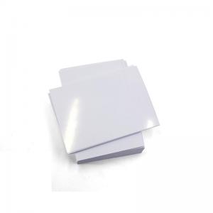 silicone résistant à la chaleur blanche a4 feuille feuille plastique pet de carte d'identité