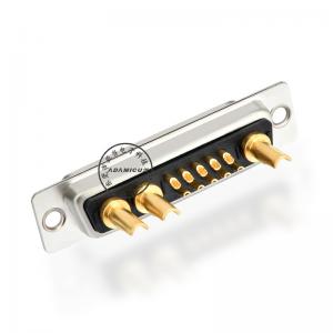 Connecteur à souder haute puissance 13W3 femelle Sub D combo connector