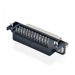 Connecteur mâle à 25 broches à angle droit