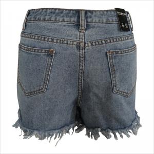 Slogam imprimé lace up Frey ourlet courte WS1483