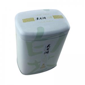 Boite en fer blanc rectangulaire personnalisée