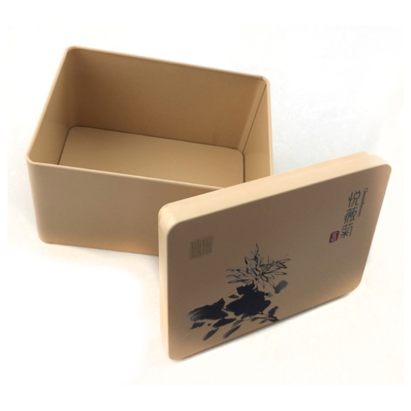Boîte de boîte de thé hermétique 2018 nouveau design rectangulaire