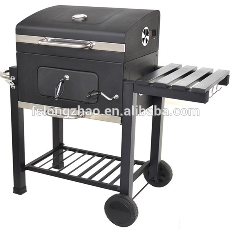 Barbecue au charbon de bois portable portable trolley