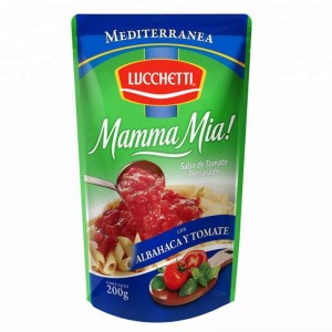 fond simple en toile ronde pour sac de café, thé, aliments pour animaux de compagnie et emballage de semences