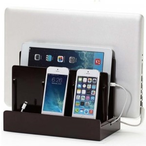 station de charge multi-appareils haute brillance