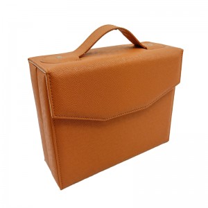 Boîte d'emballage en forme de mallette imprimée sur mesure par Art Paper