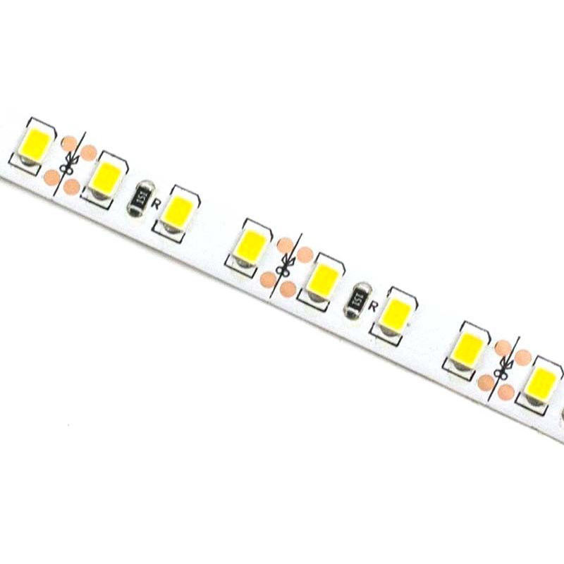 Bandes d'éclairage à LED d'intérieur de haute qualité DC12V non imperméables IP20 Smd 2835 120LED / M 1200lumen