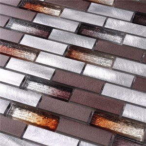 Tuiles modernes de paysage de mur d'effet 3d pour le mur de chambre à coucher