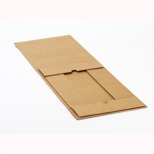 Boîte pliante en papier pliable rigide multi-kraft recyclable