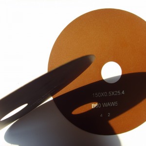 Meules de précision