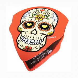 Boîte de cadeau de forme de cercueil de paquet de carton de jour de Halloween d'impression faite sur commande