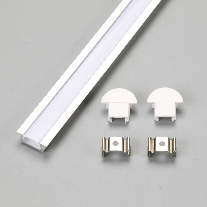 Profilé en aluminium pour barre lumineuse à LED
