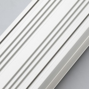Profilé d'aluminium plat ou boîtier en aluminium extrudé pour bande de LED