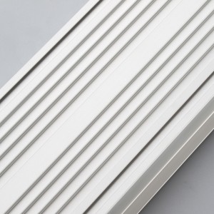 Profilé LED en aluminium avec diffuseur PC plat