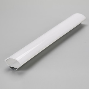 Profilé 3030 Tube LED en aluminium extrudé, barre de guidage pour extrusion LED en aluminium d'angle avec profil de couvercle de diffuseur