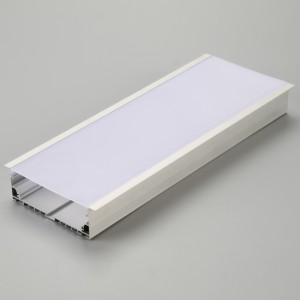 Profilé LED en aluminium avec capacité de dissipation thermique supérieure à 50W / m