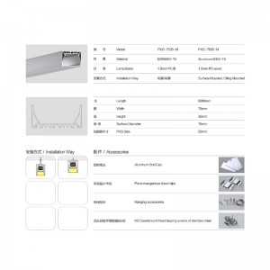 Profils en aluminium extrudés de forme légère de bande de LED de vente chaude de U et de V