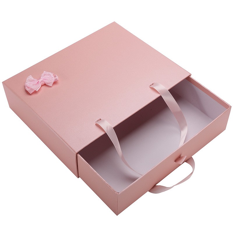 couleur personnalisée belle boîte cadeau cosmétique tiroir