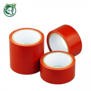 Bande de marquage au sol colorée personnalisée pour avertissements de sécurité en PVC