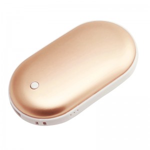 Réchauffeur de main charge trésor anti-explosion radiateur électrique USB puissance mobile mini galets de pierre chanceux