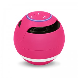 Vente chaude Portable Forme ronde Haut-parleur Sans Fil Soundbar Basse BT Haut-Parleur Pour iPhone