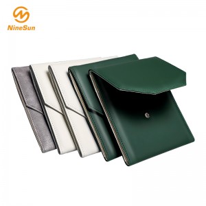 Collier en cuir PU de luxe multicolore, dossier de perles