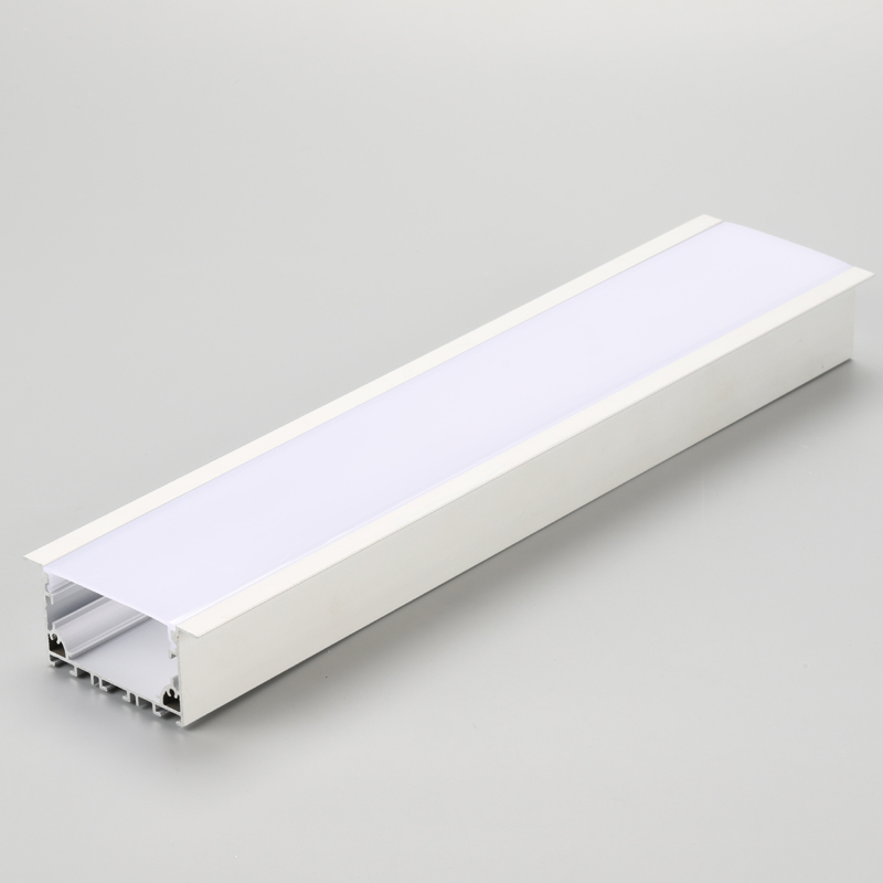 Boîtier linéaire Luminaire à encastrer LED Profilé aluminium bande LED