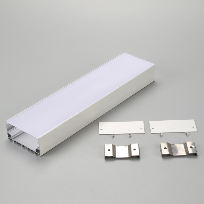 Extrusion en aluminium pour canal de diffusion à bande de lumière LED