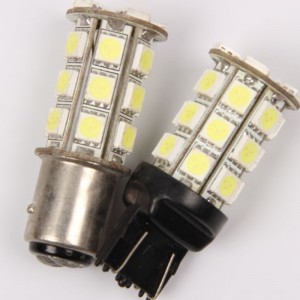 27smd 5050 lumière de frein led auto 1157 7443