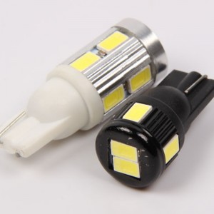 W10W de coin de T10 168 194 6SMD 10SMD 5730 ampoules menées de rechange menées