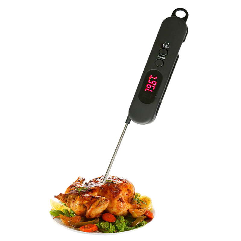 2019 Alibaba.com Ecran LED Mesure numérique de la température de la viande Thermomètre à lecture rapide