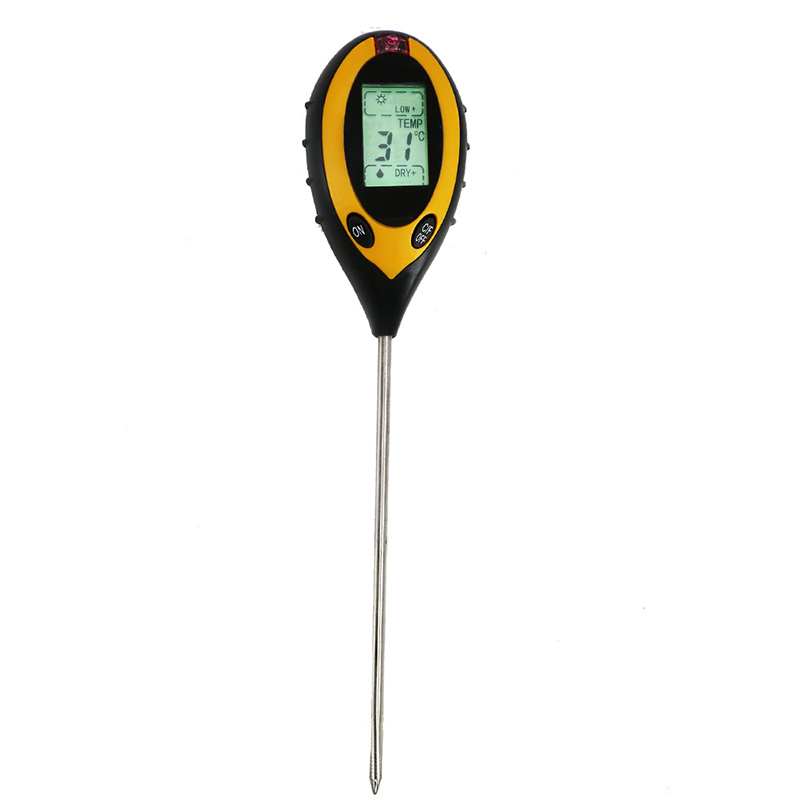 Test de sol de haute précision Testeur de sol PH Mesure Thermomètre