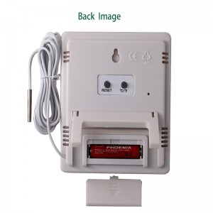 Hygromètre de thermomètre extérieur intérieur à grand écran LCD de conception écologique