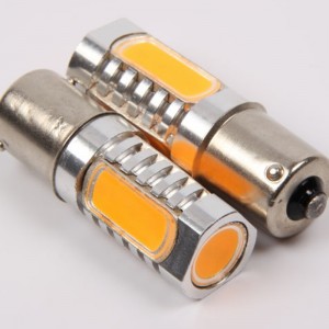 voiture p21w led allume la voiture 6w cob back up et signal lumineux s25 ba15s bau15s 1156