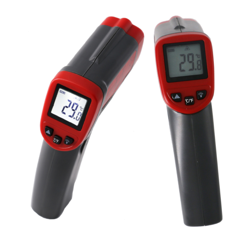 Essai de température de moteur de thermomètre infrarouge de vente directe d'usine et mesure de laser