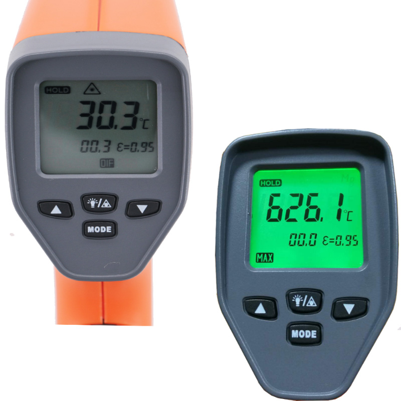 Thermomètre médical infrarouge numérique de contact de haute précision industrielle