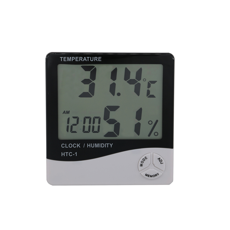 Thermomètre et hygromètre de haute qualité à fonctions multiples pour l'intérieur