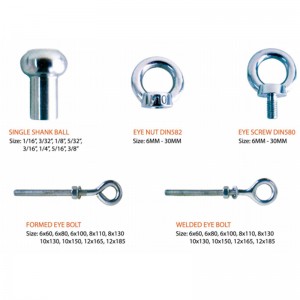 316 écrou forgé DIN582