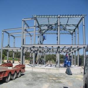 Maison de construction en métal