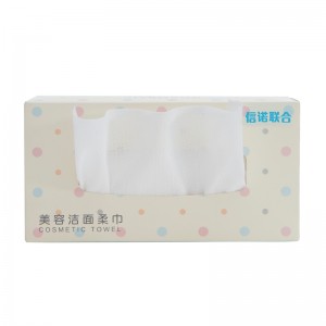 Lingette nettoyante pour le visage jetable