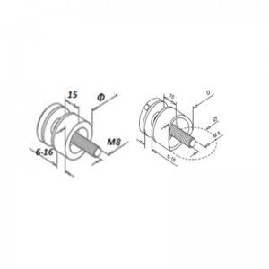 Adaptateur de verre 30MM