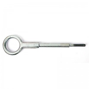 Boulons à oeil pour échafaudage complets forgés avec goujon fileté M10 X 270