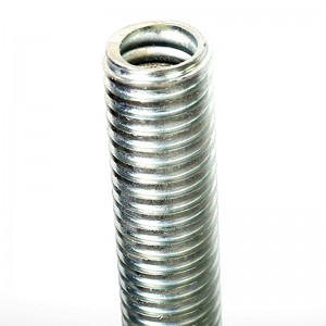 Base creuse de vis creuse zinguée