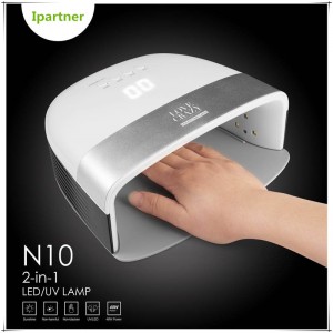 Séchoir à ongles N10, lampe UV à LED 48W pour vernis à ongles en gel avec capteur et réglage de la minuterie par Ipartner