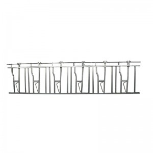 Panneau de ferme de clôture pour bétail en bétail galvanisé