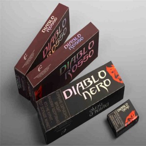 Emballage de carton ondulé en carton imprimé sur mesure en papier kraft brun