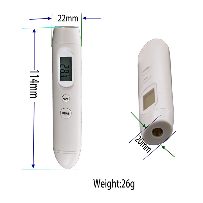Nouveau produit Portable thermomètre infrarouge numérique de qualité mini produits chinois de poche