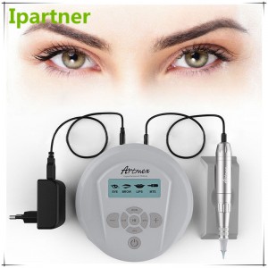 Maquillage permanent de machine de tatouage d'Ipartner Artmex V6 sourcils lèvre Micropigmentation MTS PMU