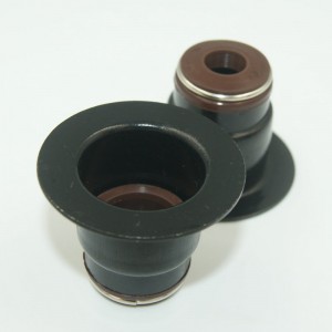 Joints de tige de soupape FKM à haute résistance thermique pour moteurs automatiques